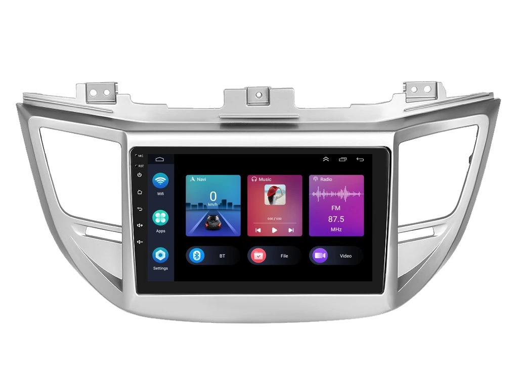 PODOFO 2DIN AUTORÁDIO PEV92 ANDROID, HYUNDAI TUCSON