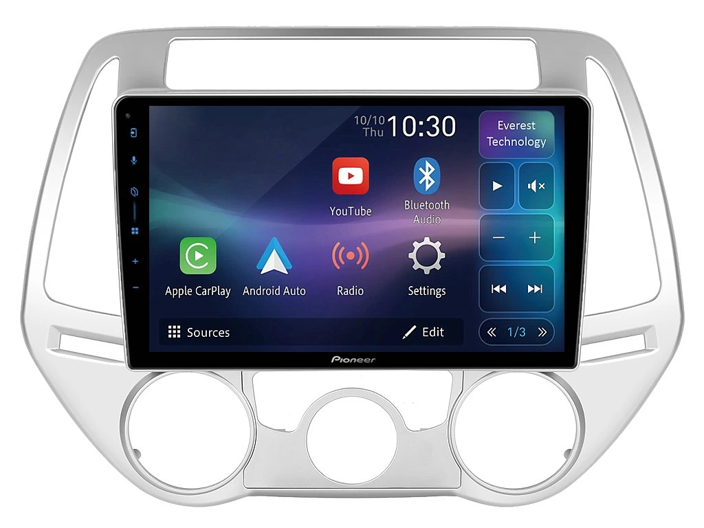 PIONEER 2DIN AUTORÁDIO SPH-PF97BT, HYUNDAI I20