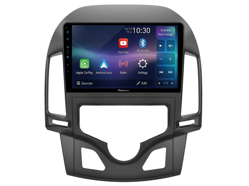 PIONEER 2DIN AUTORÁDIO SPH-PF97BT, HYUNDAI I30 S AUTOMATICKOU KLIMATIZACÍ