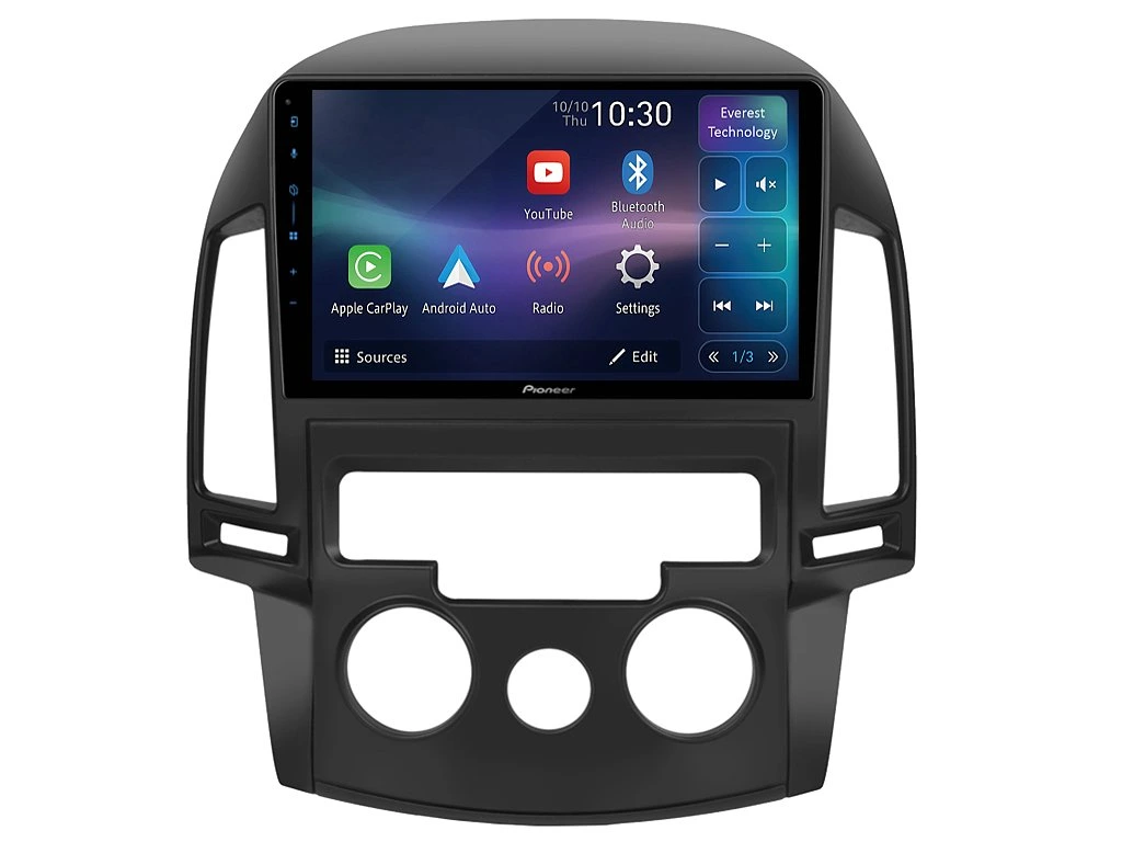 PIONEER 2DIN AUTORÁDIO SPH-PF97BT, HYUNDAI I30 S MANUÁLNÍ KLIMATIZACÍ