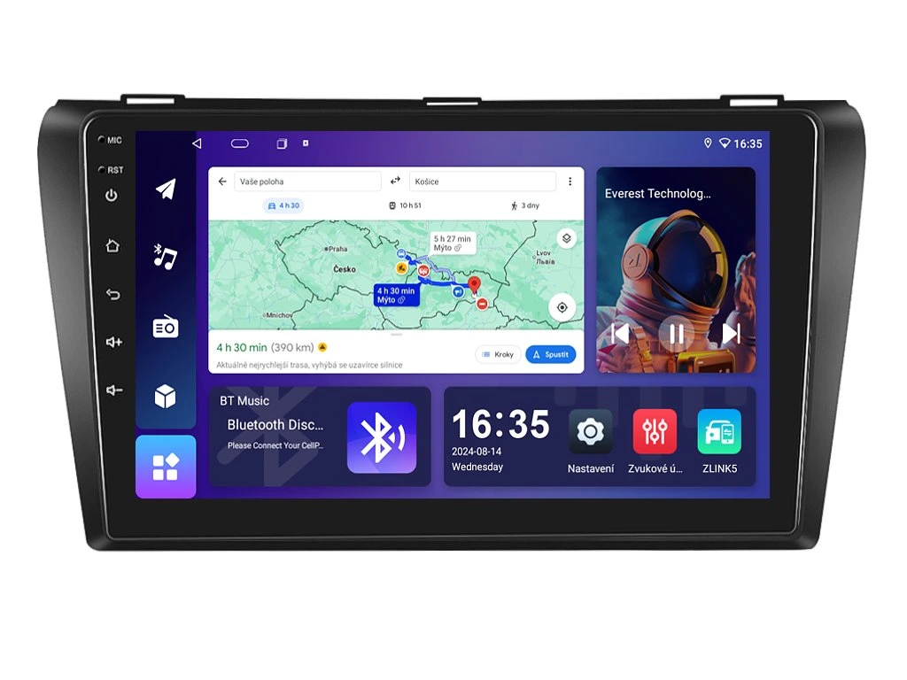 ISUDAR 2DIN AUTORÁDIO T68B-IEV25 ANDROID, MAZDA 3 - I. GENERACE