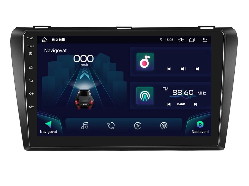 XTRONS 2DIN AUTORÁDIO IAP12-XEV18 ANDROID, MAZDA 3 - I. GENERACE