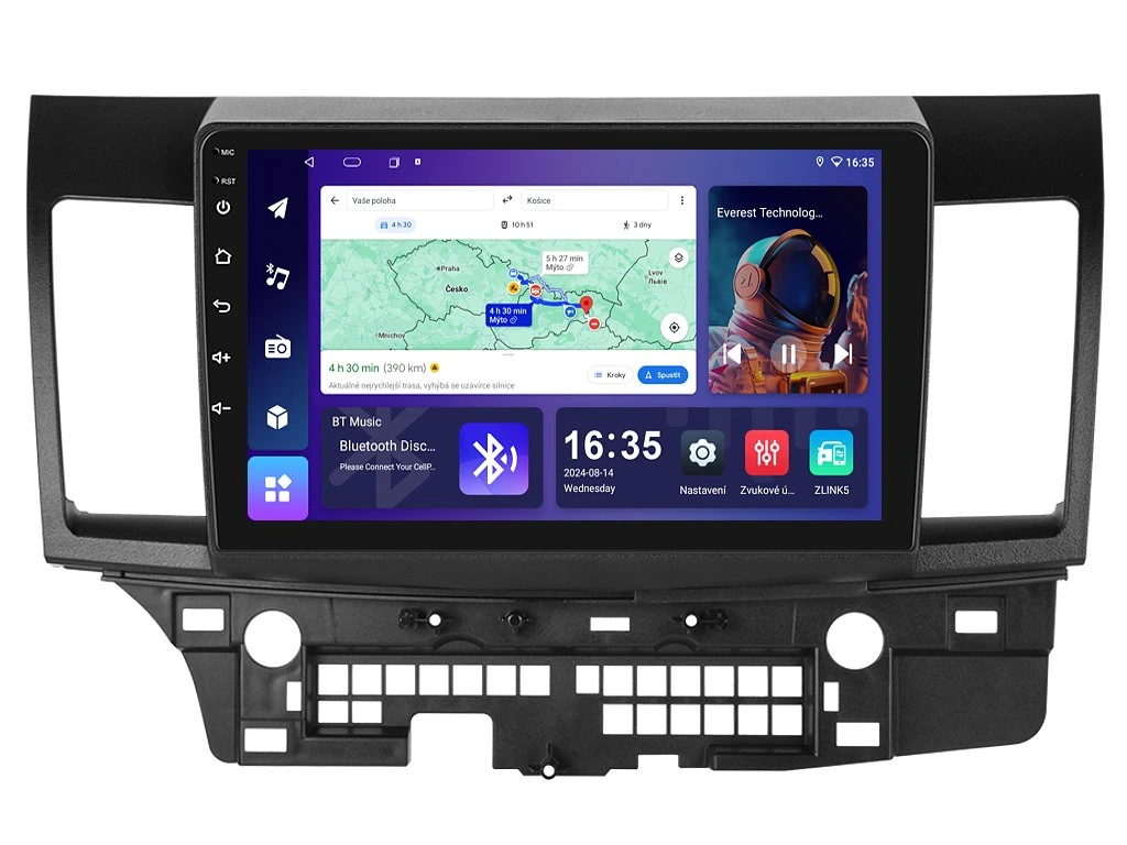 ISUDAR 2DIN AUTORÁDIO T68B-IEV41 ANDROID, MITSUBISHI LANCER VIII