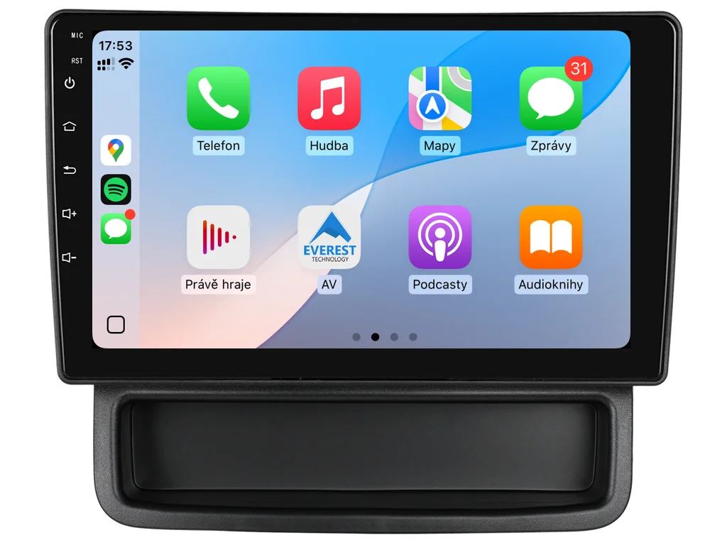 ISUDAR 2DIN AUTORÁDIO T68B-IEV201 ANDROID, RENAULT TRAFIC II / OPEL VIVARO A / NISSAN PRIMASTAR