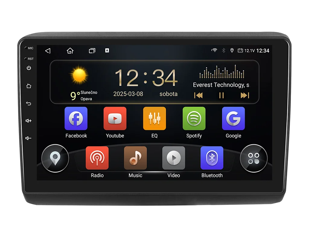 ISUDAR 2DIN AUTORÁDIO T72-IEV68 ANDROID, FIAT DUCATO / PEUGEOT BOXER II / CITROEN JUMPER II