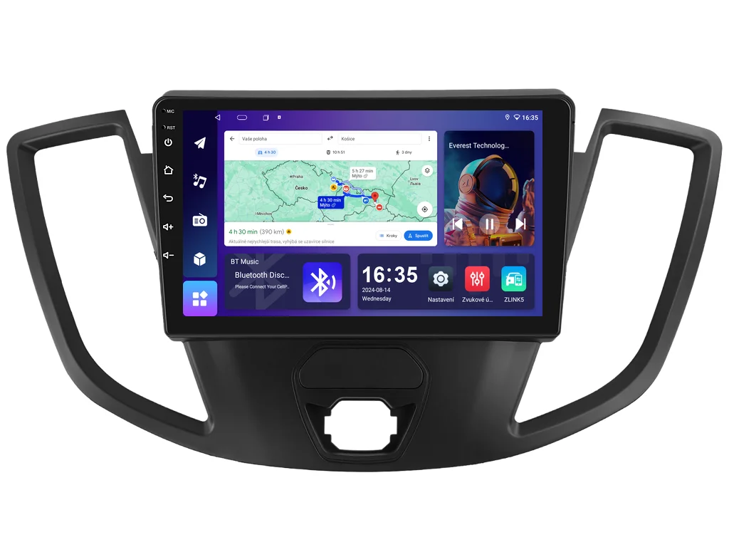 ISUDAR 2DIN AUTORÁDIO T68B-IEV213 ANDROID, FORD TRANSIT VIII