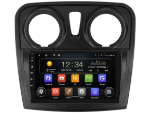 ISUDAR 2DIN AUTORÁDIO T75-IEV158 ANDROID, DACIA LOGAN II, SANDERO II S KULATÝMI PRŮDUCHY