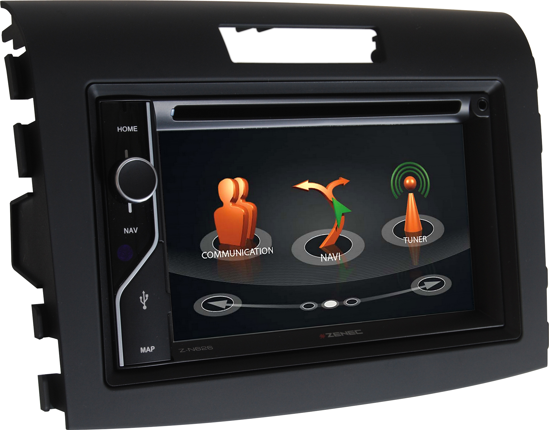 ZENEC Z-N626 - NAVIGACE PRO VOZY HONDA CR-V 4G