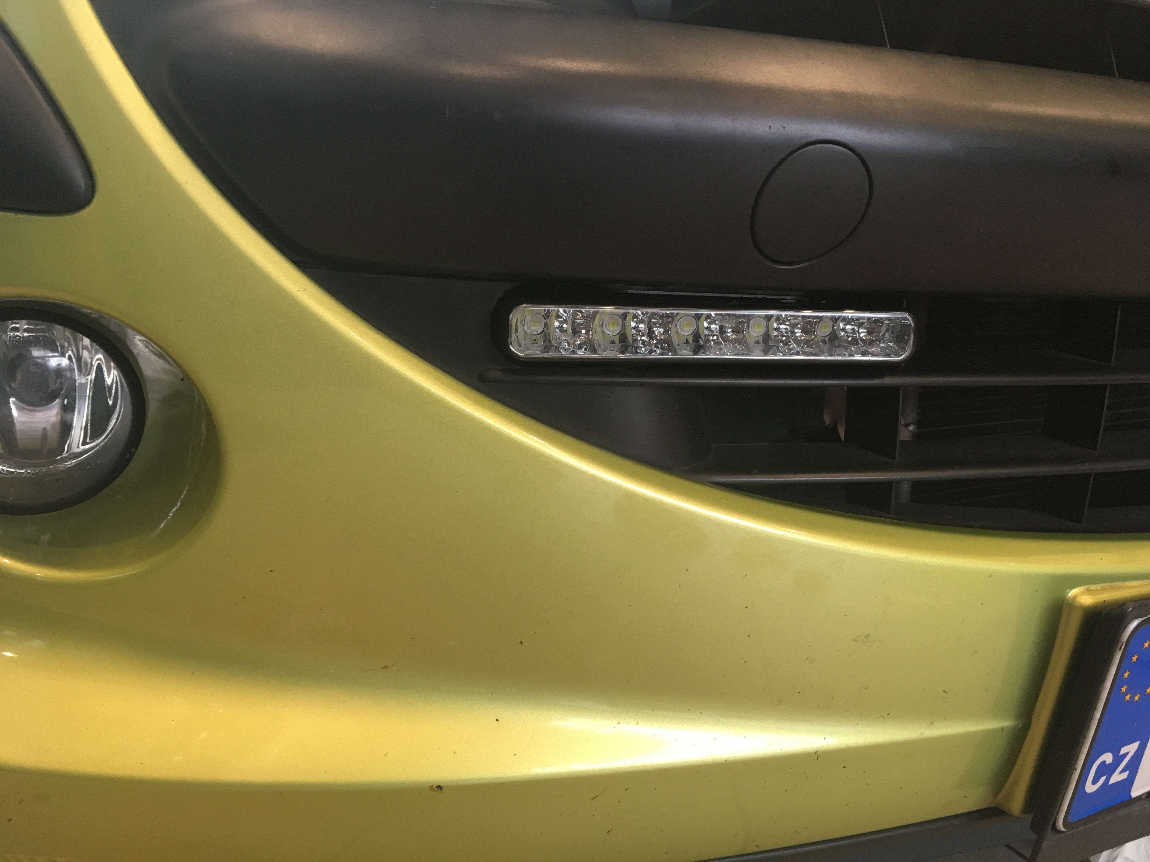 PEUGEOT 207 DRL 5W KOSOÚHLÁ SVĚTLA