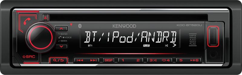 AUTORÁDIO KENWOOD KDC-BT520U