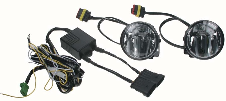 LED MLHOVÁ SVĚTLA/DENNÍ SVÍCENÍ, KULATÁ