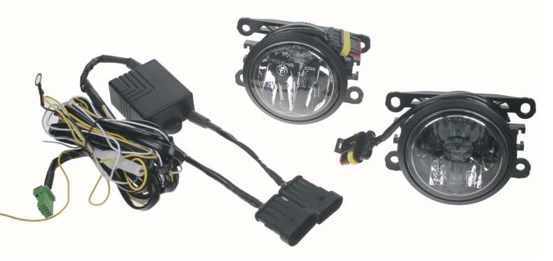 LED MLHOVÁ SVĚTLA/DENNÍ SVÍCENÍ, KULATÁ
