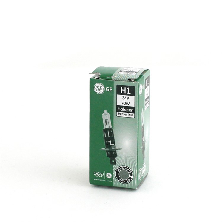 HALOGENOVÁ ŽÁROVKA GE H1-HS HEAVY STAR H1 24V 70W