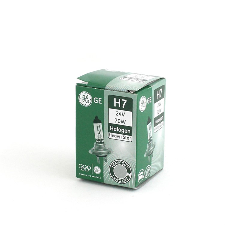 HALOGENOVÁ ŽÁROVKA GE HEAVY STAR H7-HS, H7 PX26d 24V 70W