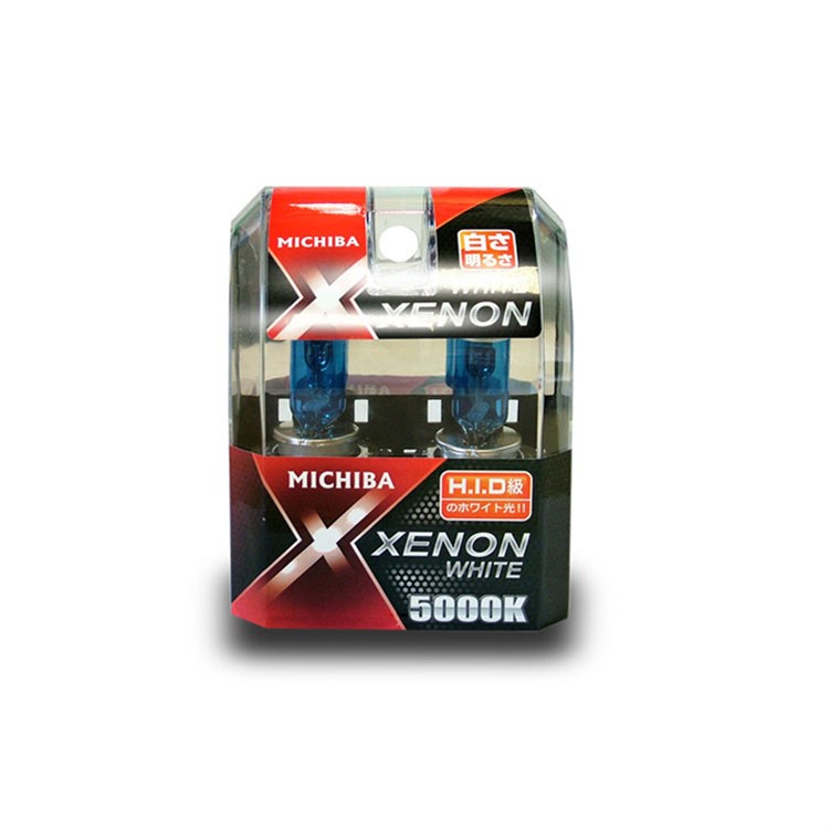 HALOGENOVÁ ŽÁROVKA MICHIBA MI-H7 XENON WHITE H7 12V 55W 2 KS