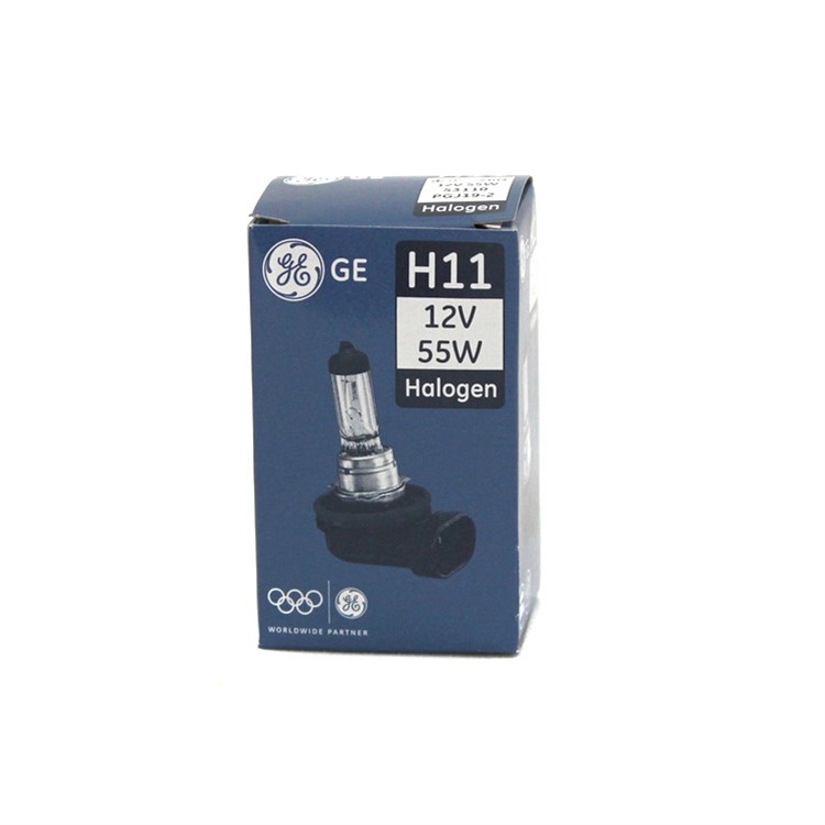 HALOGENOVÁ ŽÁROVKA GE H11 PGJ19-2 12V 55W