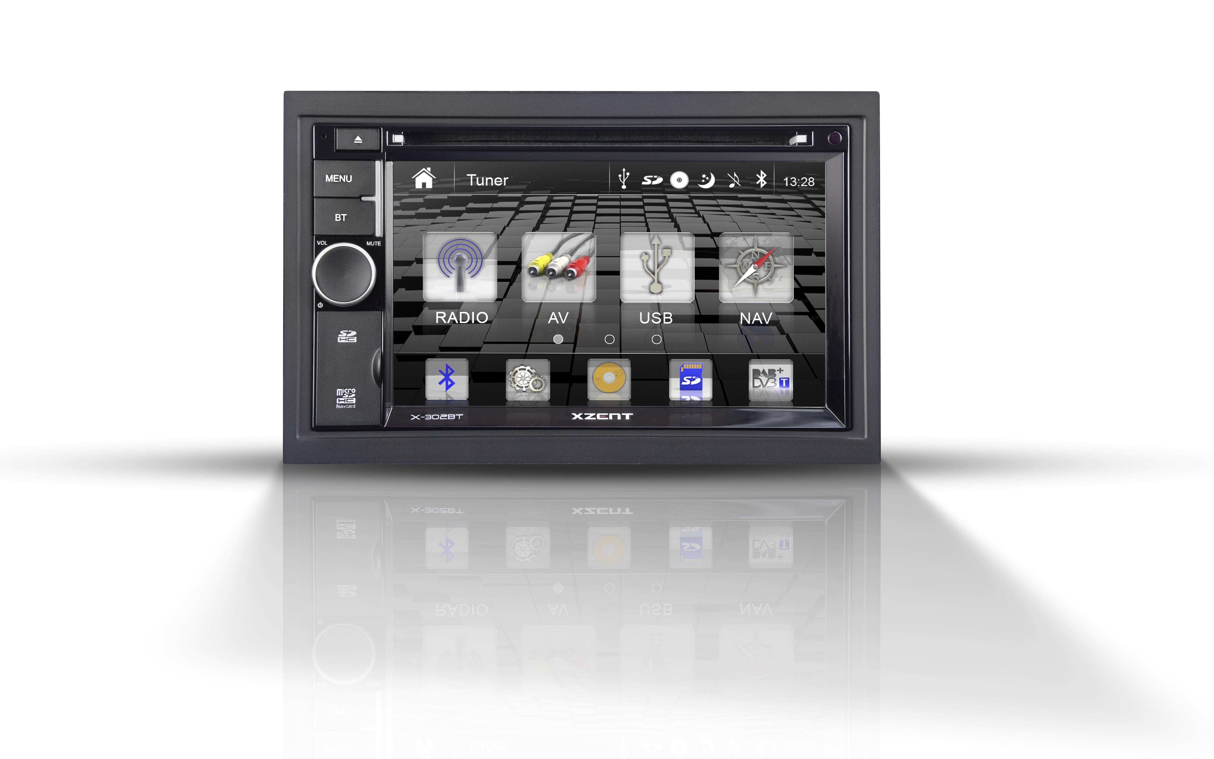 XZENT X-302BT-2-DIN