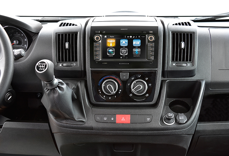 XZENT X-F220 – Multimediální systém pro Fiat, Citroen a Peugeot