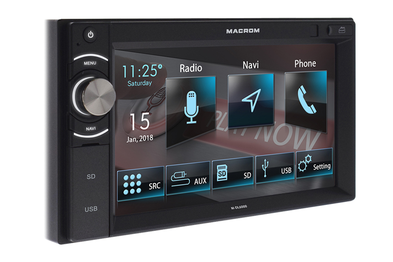 MACROM M-DL6000 AV JEDNOTKA 2DIN