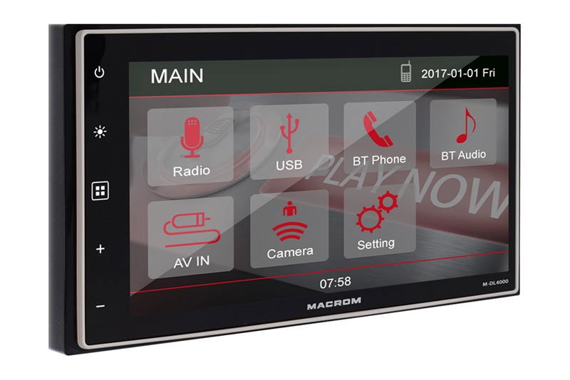 MACROM M-DL4000 AV JEDNOTKA 2DIN