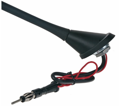 MGB FLEX 60°AM-FM AKTIVNÍ ANTÉNA ŠKODA, VW S DIN KONEKTOREM 40 CM