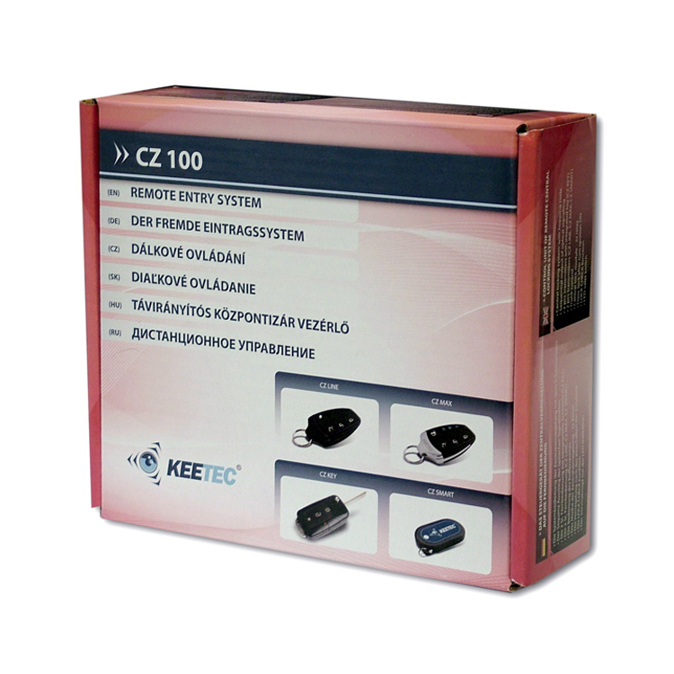 DÁLKOVÉ OVLÁDÁNÍ KEETEC CZ 100 MAX