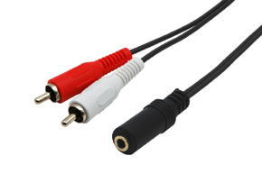AUDIO ADAPTÉR JACK - CINCH