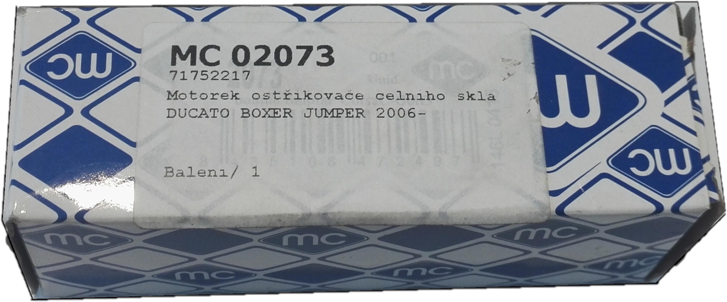 MOTOREK OSTŘIKOVAČE DUCATO, BOXER, JUMPER