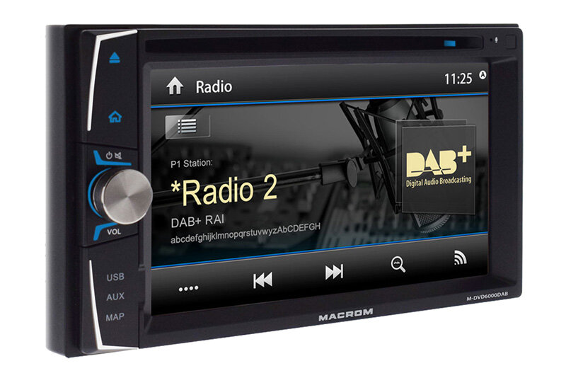 MACROM M-DVD6000DAB AV 2DIN