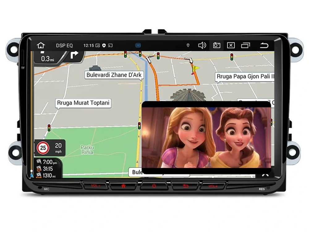 XTRONS 2DIN AUTORÁDIO PX94MTVL ANDROID S GPS