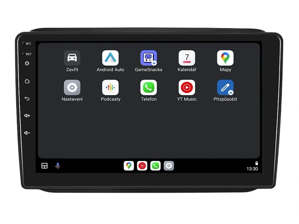 ISUDAR 2DIN AUTORÁDIO T72-IEV02 ANDROID, ŠKODA FABIA II / ROOMSTER