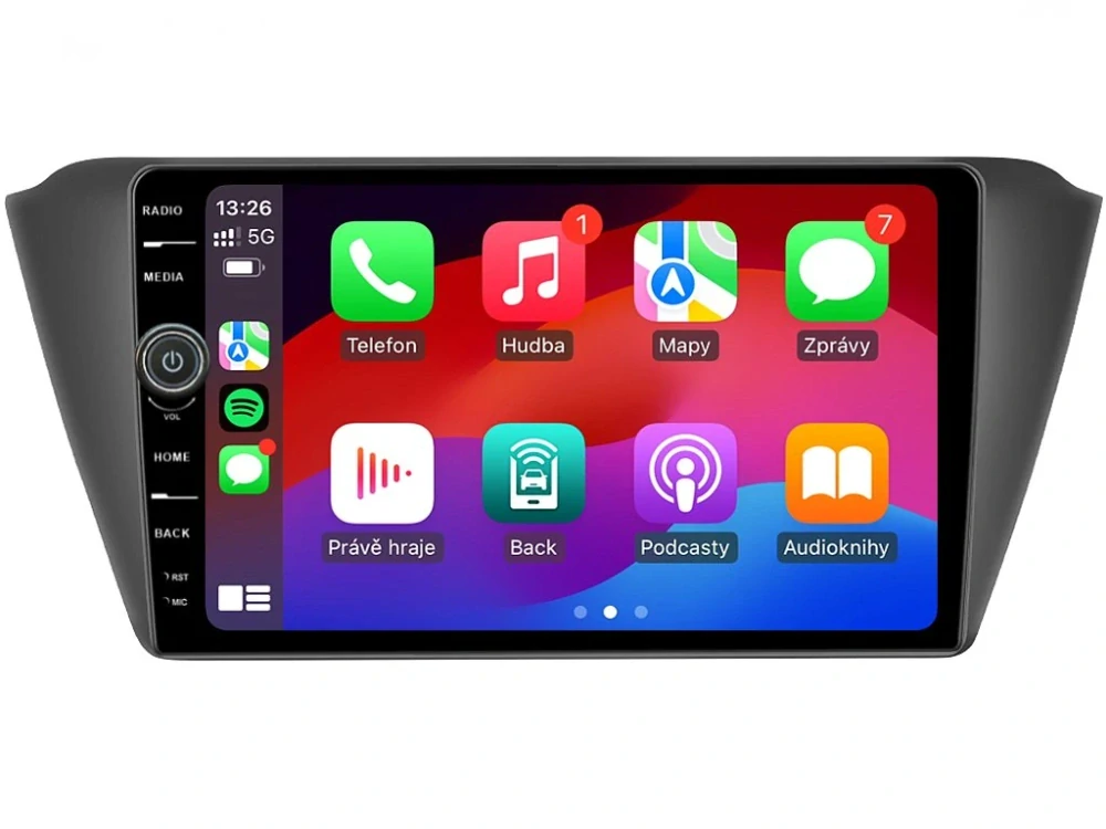 EVEREST 2DIN AUTORÁDIO EVE08 ANDROID, ŠKODA FABIA III