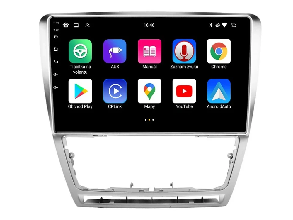 BMODE 2DIN AUTORÁDIO BEX02 ANDROID, ŠKODA OCTAVIA II