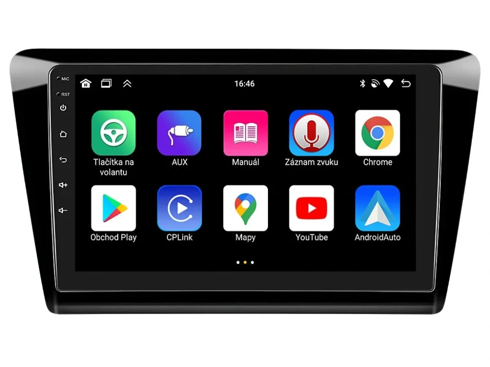 BMODE 2DIN AUTORÁDIO BEX60 ANDROID, ŠKODA RAPID