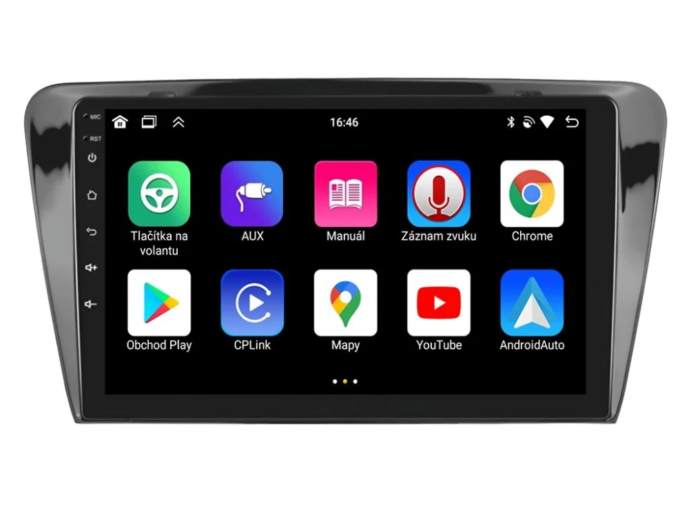 BMODE 2DIN AUTORÁDIO BEX04 ANDROID, ŠKODA OCTAVIA III