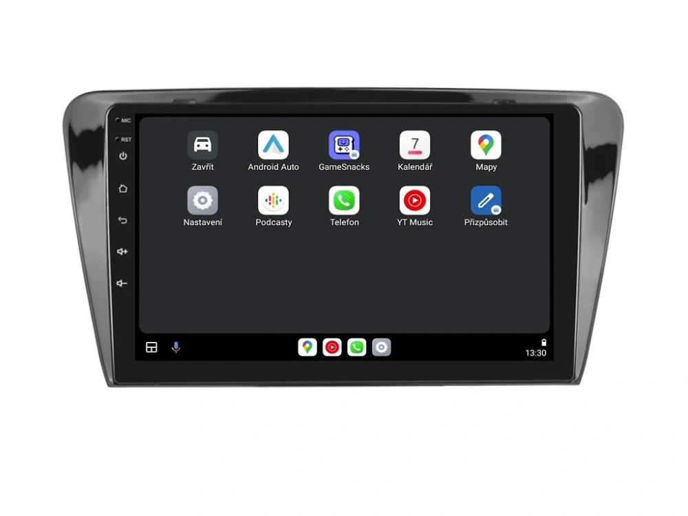 ISUDAR 2DIN AUTORÁDIO T72-IEV14 ANDROID, ŠKODA OCTAVIA III