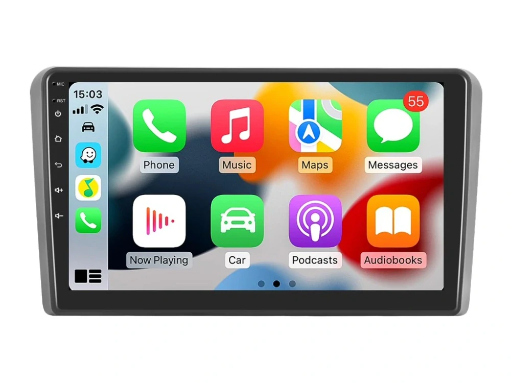Isudar 2DIN autorádio T72-IEV20 Android, Audi A3 / S3