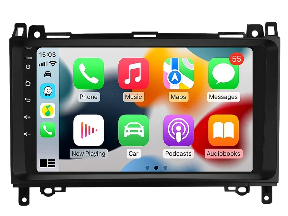 ISUDAR 2DIN AUTORÁDIO T68B-IEV61 ANDROID, MERCEDES-BENZ A / B / V / VIANO / VITO / SPRINTER / VW CRAFTER