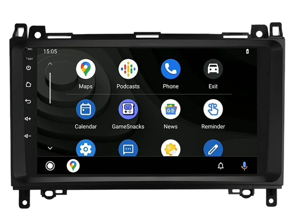 XTRONS 2DIN AUTORÁDIO IAP12-XEV61 ANDROID, MERCEDES-BENZ A / B / V / VIANO / VITO / SPRINTER / VW CRAFTER