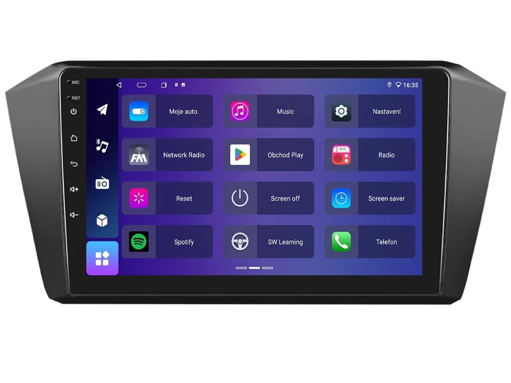 ISUDAR 2DIN AUTORÁDIO T68B-IEV62 ANDROID, VOLKSWAGEN PASSAT B8