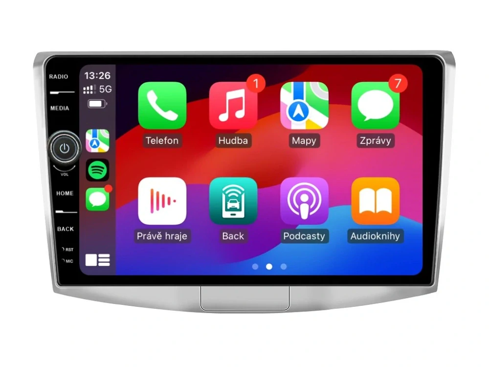 EVEREST 2DIN AUTORÁDIO EVE13 ANDROID, VOLKSWAGEN PASSAT B6, B7, CC