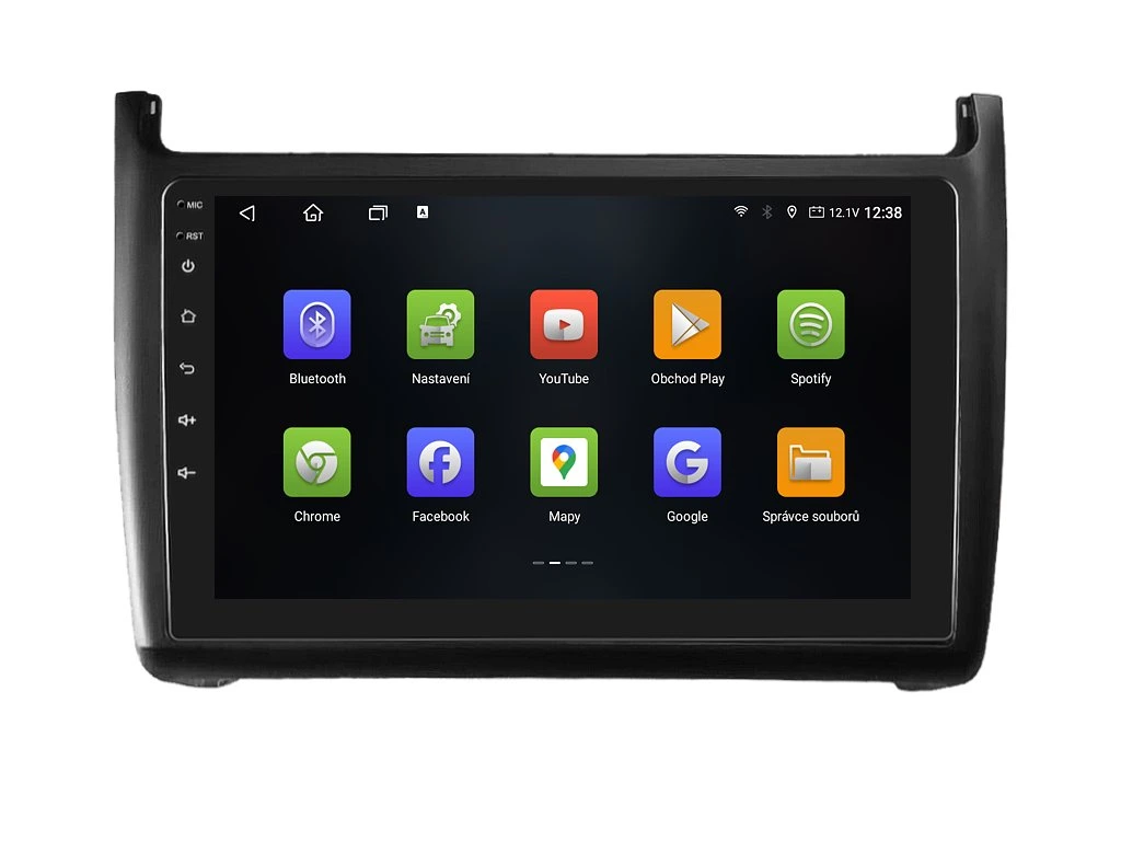 ISUDAR 2DIN AUTORÁDIO T72-IEV121 ANDROID, VOLKSWAGEN POLO