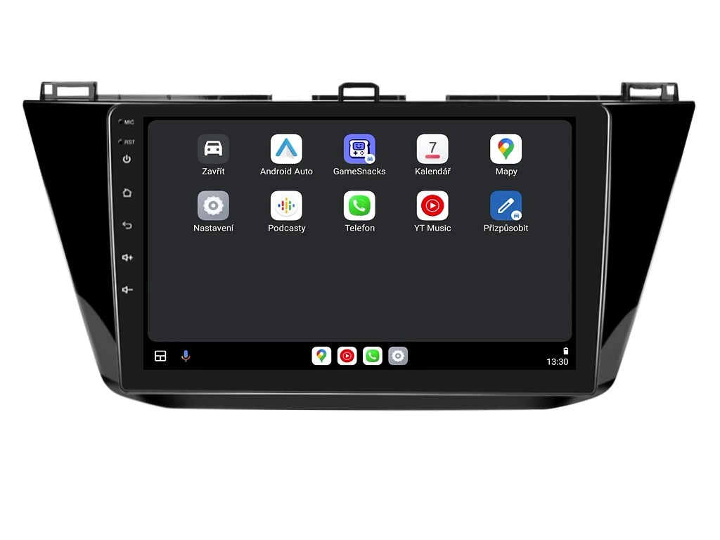 ISUDAR 2DIN AUTORÁDIO T72-IEV18 ANDROID, VOLKSWAGEN TIGUAN II
