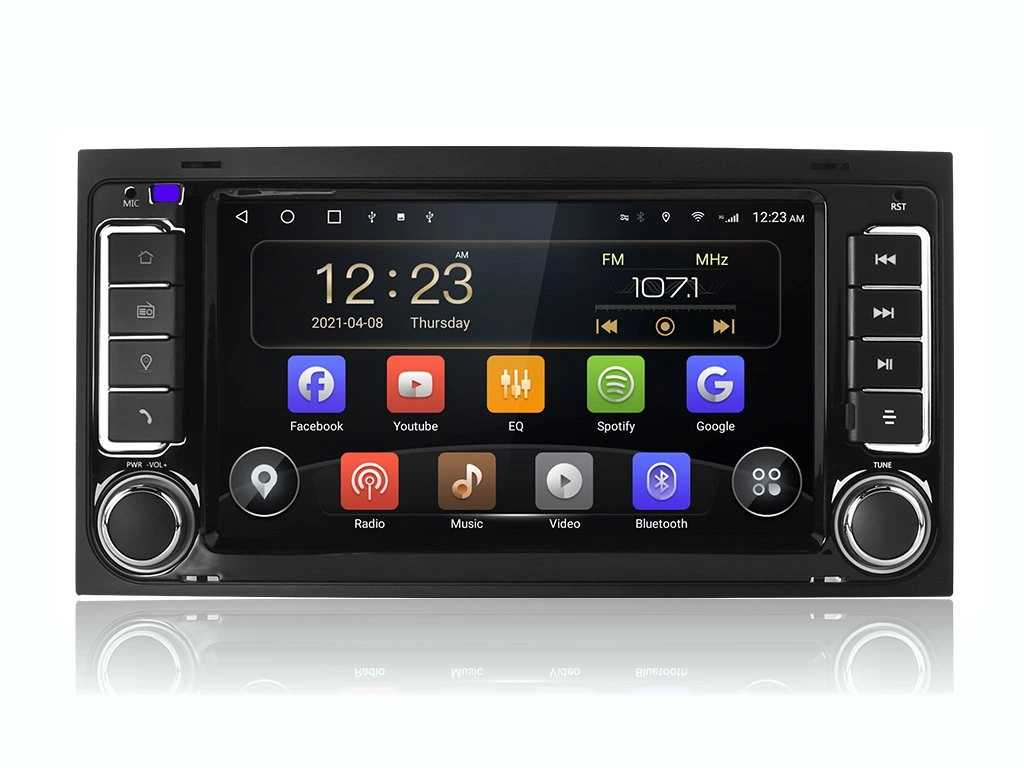 ISUDAR 2DIN AUTORÁDIO T72-VW0708 ANDROID