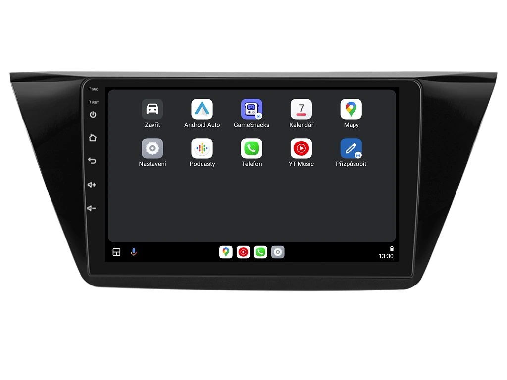 ISUDAR 2DIN AUTORÁDIO T72-IEV62 ANDROID, VOLKSWAGEN TOURAN II