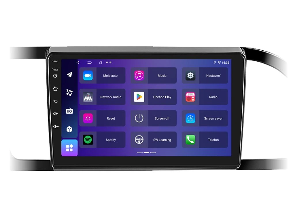 ISUDAR 2DIN AUTORÁDIO T68B-IEV57 ANDROID, SEAT LEON III