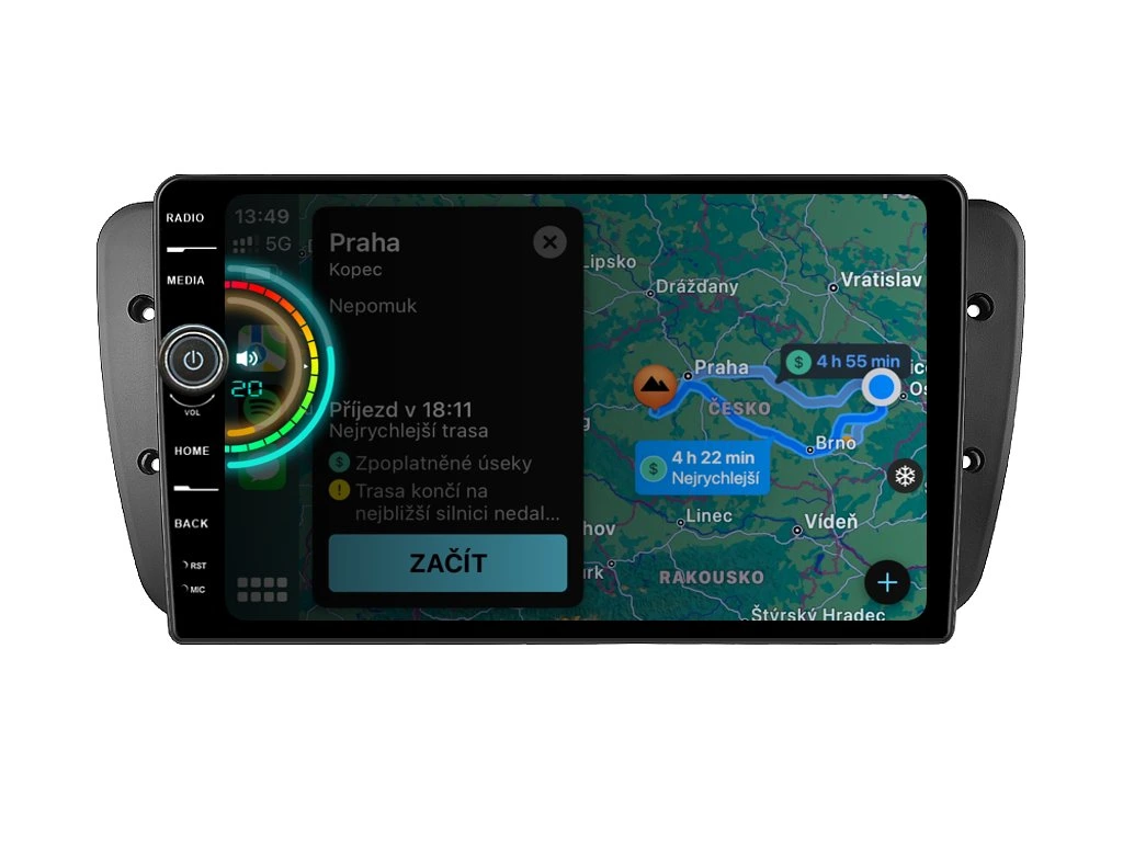 EVEREST 2DIN AUTORÁDIO EVE24 ANDROID, SEAT IBIZA