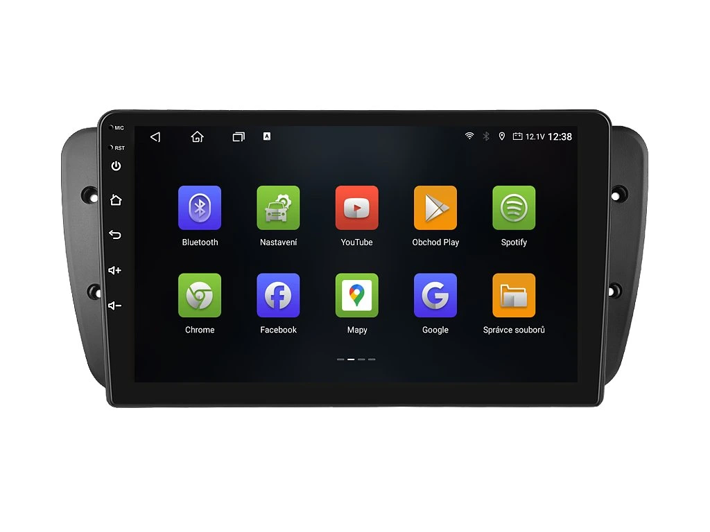 ISUDAR 2DIN AUTORÁDIO T72-IEV112 ANDROID, SEAT IBIZA