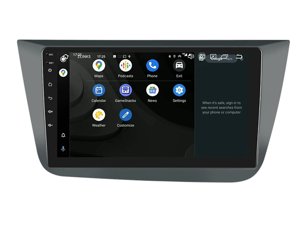 XTRONS 2DIN AUTORÁDIO IAP12-XEV14 ANDROID, SEAT ALTEA / TOLEDO