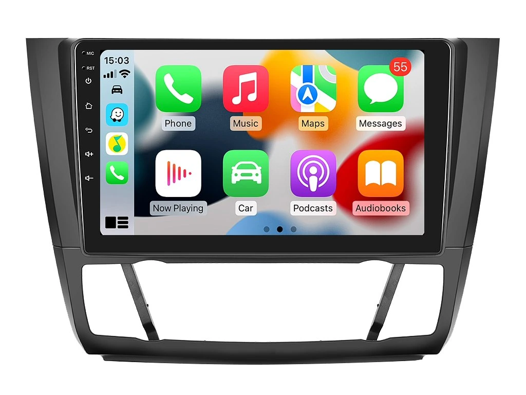 BMODE 2DIN AUTORÁDIO BEX39 ANDROID, BMW E81 / E82 / E87 / E88 S AUTOMATICKOU KLIMATIZACÍ